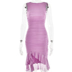 Elegant Slim Sleeveless Party Dress