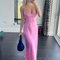Satin Slip Maxi Dress