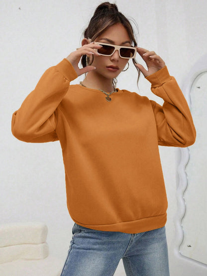 Women’s Loose-Fit Casual Pullover Sweatshirt