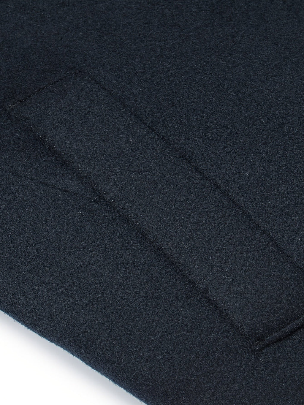 Men's Classic Button-Front Overcoat with Notched Collar and Side Pockets