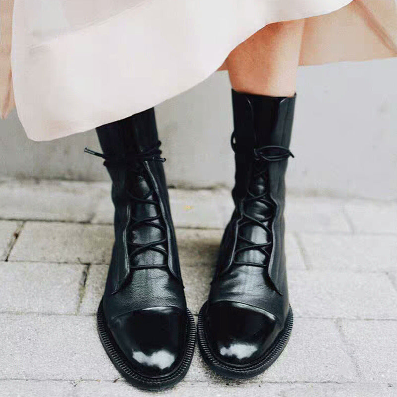 Classic Martin Boots in Leather