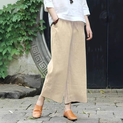 Casual Wide-leg Trousers From Europe And The US