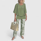 Women's Loose Two-Piece Set for Effortless Style
