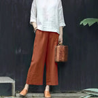 Casual Wide-leg Trousers From Europe And The US