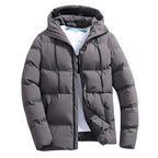 FrostDefender Waterproof Parka for Men with Adjustable Hood and Insulated Lining