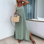 Loose Suspenders Plus Size Holiday Dress Women