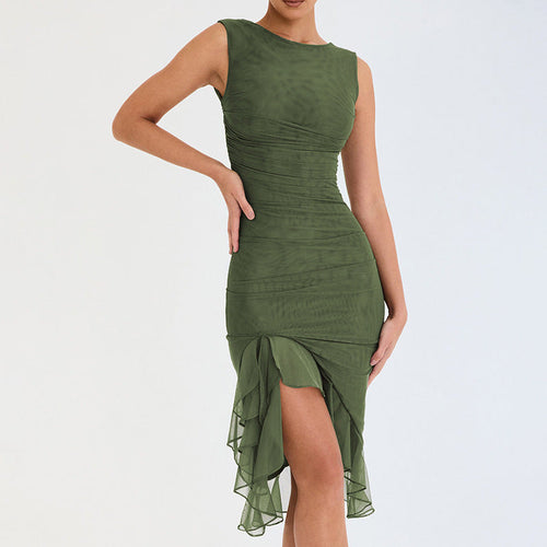 Elegant Slim Sleeveless Party Dress
