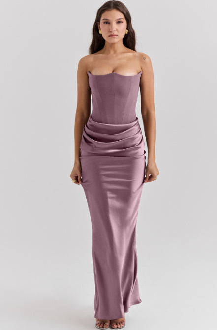 Sexy Long Sleeve Bodycon Evening Party Dress