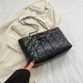 Trendy Quilted Chain Shoulder Bag for Women