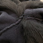 Knitted Shawl Cardigan Cape Coat for Women