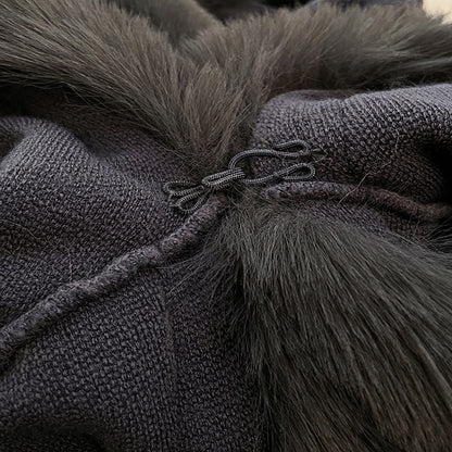 Knitted Shawl Cardigan Cape Coat for Women