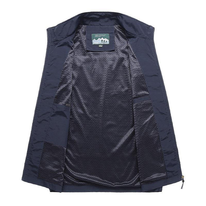 Lightweight Men's Vest with Quick-Drying and Breathable Features
