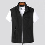 Lightweight Men's Vest with Quick-Drying and Breathable Features