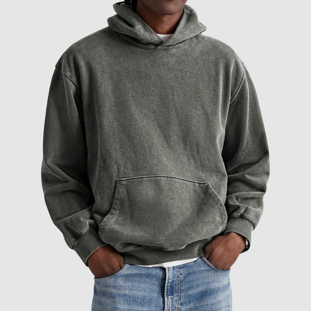 Oversized Hooded Jacket for Men - Casual Urban Style