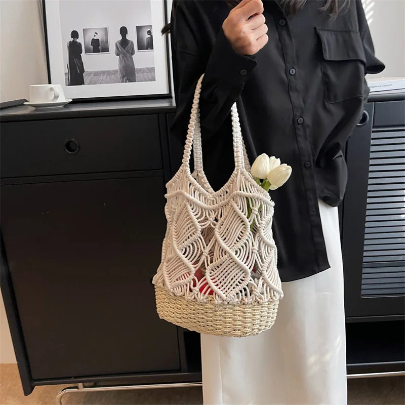 Tide Braided Beach Bag