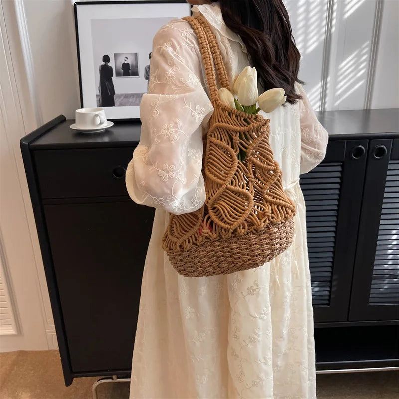 Tide Braided Beach Bag
