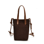 Retro Leopard Print Crossbody Bag