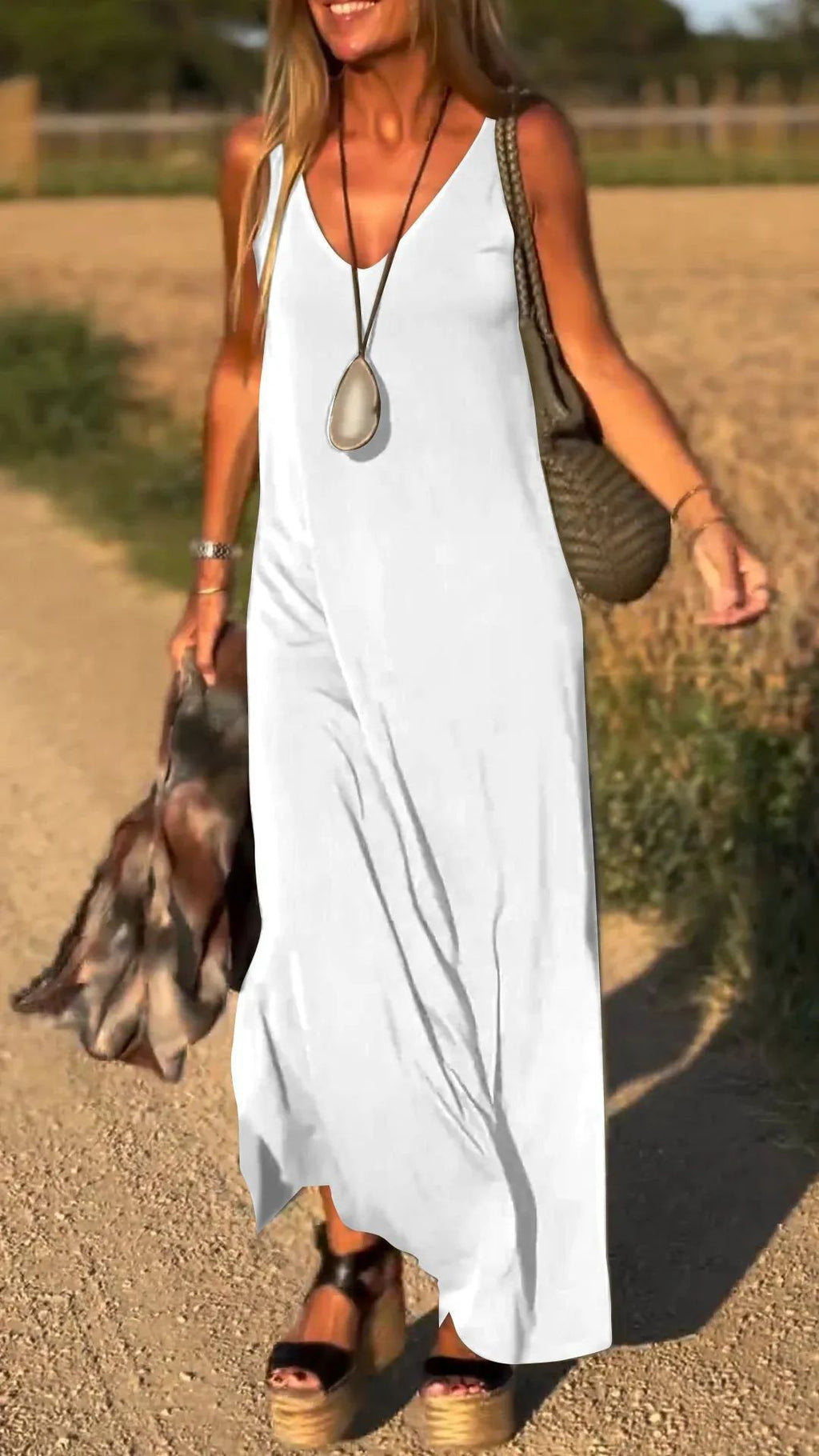 Women's Sexy Trend V-neck Strap Dress