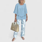 Women's Loose Two-Piece Set for Effortless Style