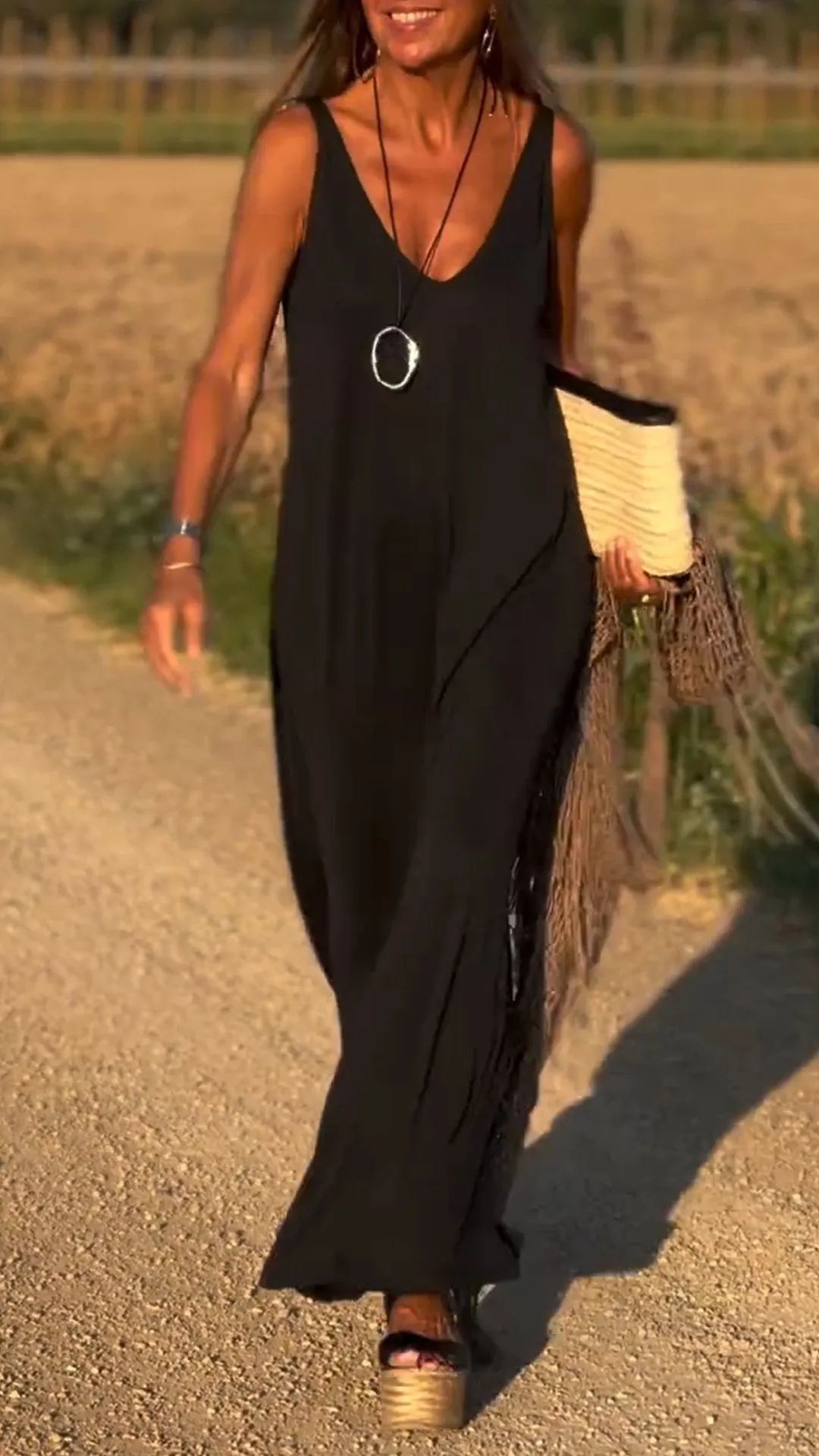 Women's Sexy Trend V-neck Strap Dress