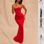 Sexy Long Sleeve Bodycon Evening Party Dress
