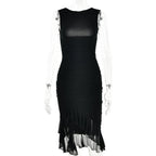 Elegant Slim Sleeveless Party Dress