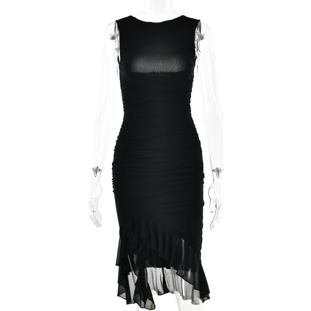 Elegant Slim Sleeveless Party Dress