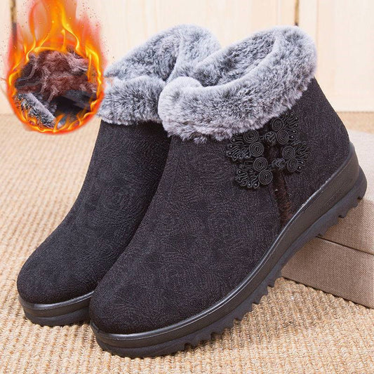 Elderly Snow Boots Winter Old Beijing Cloth Shoes Women