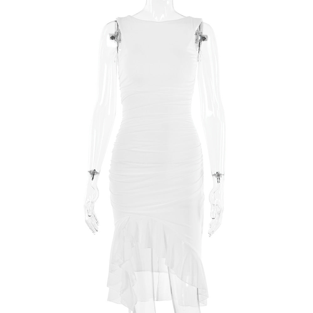 Elegant Slim Sleeveless Party Dress