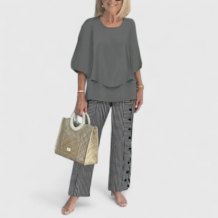 Women's Loose Two-Piece Set for Effortless Style