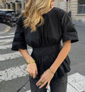 Summer Backless Tie-Back Top