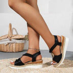 Women’s Peep Toe Wedge Sandals