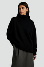 Elegant Ladies Cashmere Sweater with Lightweight Soft Fabric and Flattering Fit