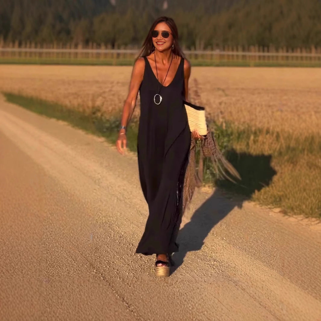 Women's Sexy Trend V-neck Strap Dress