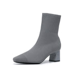 Elegant Knitted Sock Boots