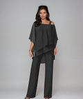 Women's Elegant Two-Piece Layered Set for Effortless Style
