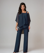 Women's Elegant Two-Piece Layered Set for Effortless Style