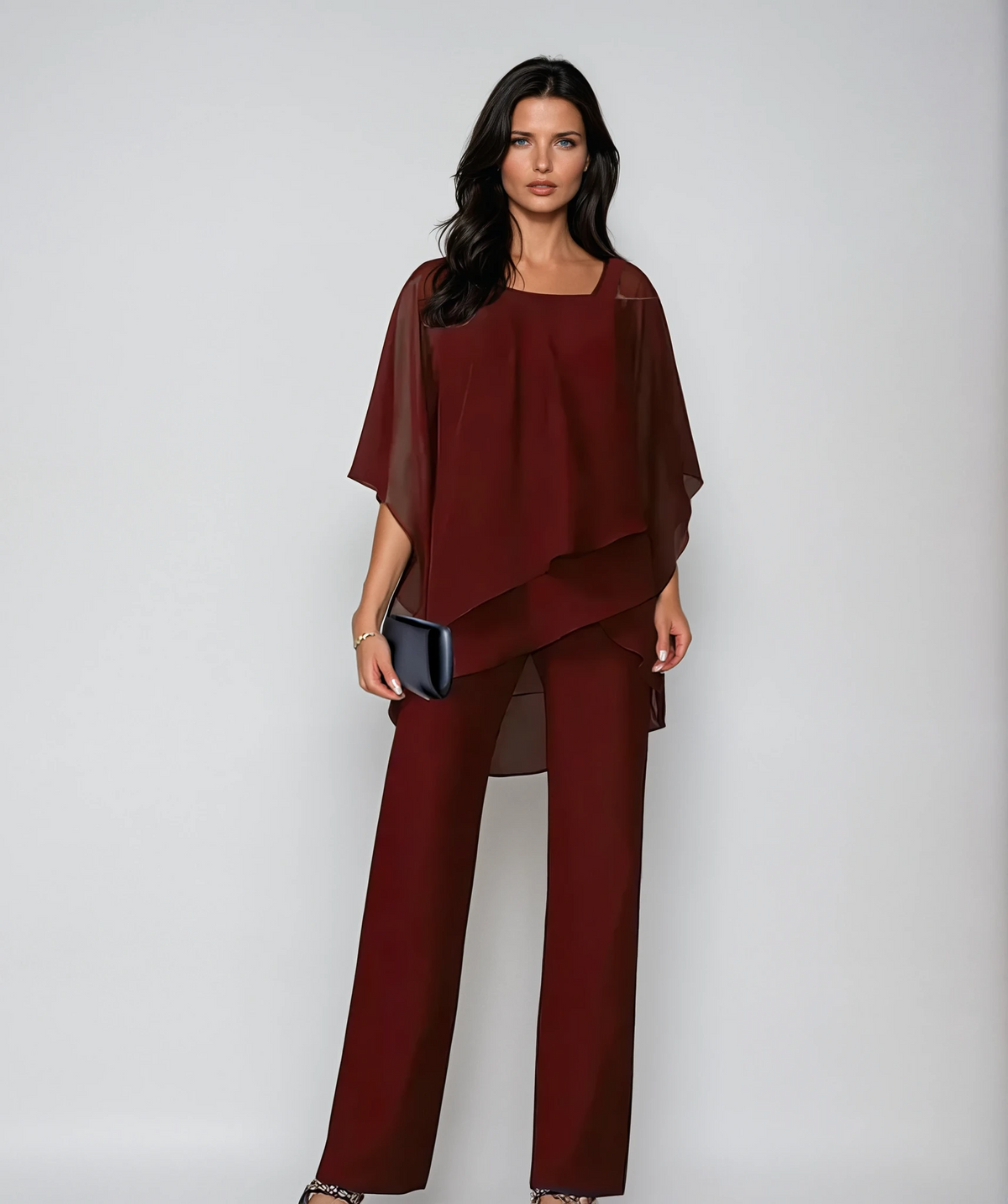 Women's Elegant Two-Piece Layered Set for Effortless Style